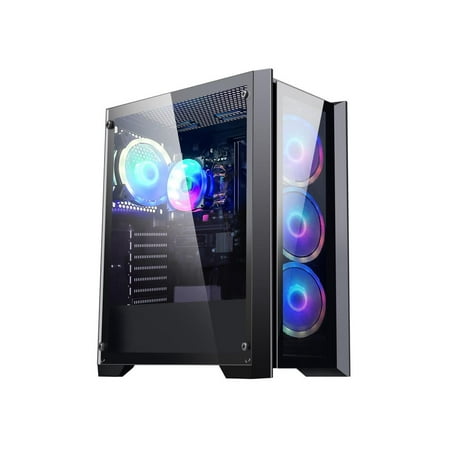 Orangexin Apollo Gaming desktop -AMD Ryzen 5 5600G 6-core 3.9GHz -GeForce RTX 2060 6G GDDR6- 16GB DDR4 3200MHz - 1TB PCIe SSD- Windows 11 Pro - WIFI&Bluetooth - Gaming PC