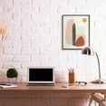 thumbnail image 2 of Stupell Industries Brown Terracotta Landscape Desert Cactus Flower Abstract Painting Black Framed Art Print Wall Art, 24 x 30, 2 of 8