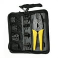 thumbnail image 3 of Mini Crimping Pliers HS-03BC Clamp Tools Cap/coaxial Cable Terminals Kit 230mm Mini Carbon Steel Multifunctional Electrical ,Built to Last, 3 of 7