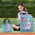 thumbnail image 6 of ALAZA Backpack Set Cute Cat Astronaut Elementary School Bags Student BookBag with Lunch Bag, 6 of 6