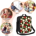 thumbnail image 5 of Lsque Red Fruit Lunch Bag Lunch Box for Women Men Reusable Insulated Lunch Tote Bag,Leakproof Thermal Cooler Sack Food Handbags Case High Capacity, 5 of 9
