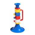 thumbnail image 1 of LEEYNEER Kids Trumpet Toy Toddlers Boys Girls Plastic Colorful Trumpet Classical Music Learning Beginner Early Education Portable Musical Instruments Toy, 1 of 8