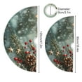 thumbnail image 4 of Ryvnso Christmas Tree Skirt Pinecone Christmas Xmas Tree Skirts Ornament Home Decorations 47.2", 4 of 6