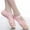 Pink, variant on HAOTAGS Children's Elastic Ballet Dance Shoes, Canvas Gym Breathable Practice Flat Shoes Red 25