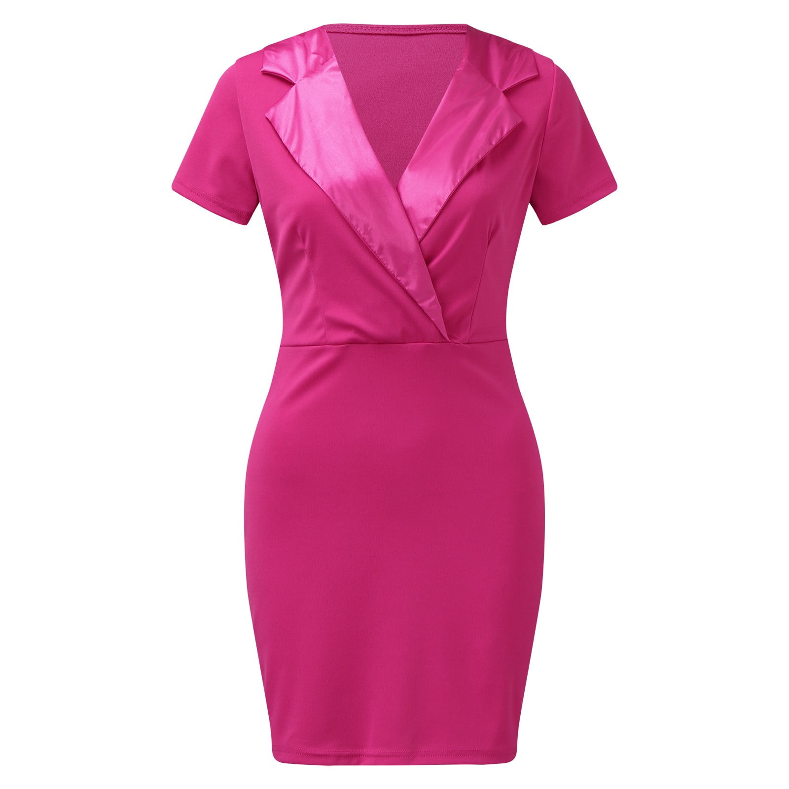 Hot pink business dress 2025