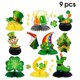 thumbnail image 2 of Centros de mesa Adornos Festival Hoja Verde Baby Shower Aniversarios Partido Partido Decoraciones para el hogar Accesorios 9 piezas Inevent HA012530-00, 2 of 7