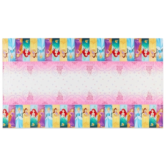 Princess Plastic Table Cover, 54" x 96"