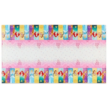 Princess Plastic Table Cover, 54" x 96"