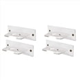 thumbnail image 1 of 4Pack Baseball Bat Holder for Vertical Display Acrylic Bat Hanger Wall Mount T Baseball or Softball Bat Bat Rack,4 x Baseball Bat Holder 4 x screw 4 x Expansion screw,transparent, 1 of 7