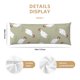 thumbnail image 3 of Fotbe Funny Chicken Funda para Almohada Corporal con Diseño, Funda de Microfibra Ultrasuave de 20x54 Pulgadas, Ropa de Cama Elegante, 3 of 7
