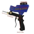 thumbnail image 3 of Portable Gravity Type Anti rust Pneumatic Sandblasting Gun Sand Blaster Remove Rust Spot Blue, 3 of 3