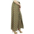 thumbnail image 3 of Phagun Women Gypsy Pajama Green Trousers Elastic Waist Thai Fisherman Pant-S, 3 of 6