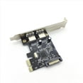 thumbnail image 2 of 2X Tarjeta de Expansión PCIE PCI-e A 2 Puertos USB 3.0 de 5 Gbps, Convertidor de Tarjeta Vertical para Win7/8/9/10/Linux, 2 of 5