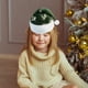 thumbnail image 4 of Gorro navideño con estampado verde, gorro navideño para adultos y niños, gorro navideño para mascotas, gorro decorativo para el día de Navidad, gorro decorativo de tela., 4 of 6