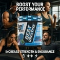 thumbnail image 4 of BPI Sports Best Creatine - Creatine Monohydrate, Himalayan Salt - Strength, Pump, Endurance, Muscle Growth, Muscle Definition - No Bloat - Icy Blue Raz - 50 servings - 10.58 Ounce, 4 of 8