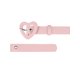 thumbnail image 2 of Cinturón de cintura INSPIRE CHIC con decoración de hebilla en forma de corazón para jeans y vestido rosa, 2 of 5