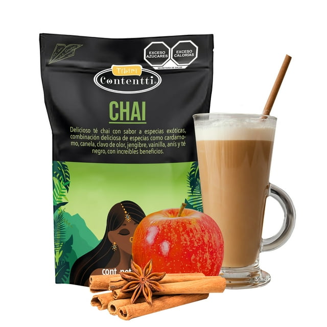 Chai Manzana Canela Tíbiri Contentti 125 g