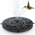 thumbnail image 1 of Bomba de agua flotante AUTGA Solar Fountain para baño de pájaros, 1 of 7
