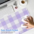 thumbnail image 4 of Pastel Checkered Mouse Pad: Anti-Slip, Adds Boho Chic Aesthetic to Home Office - Perfect for Your Computer & Laptop, Size 31.5x11.8inches., 4 of 7