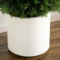thumbnail image 4 of Nearly Natural Potted Cedar Artificial Tree - 3' - Green and White, 4 of 11