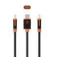 thumbnail image 3 of j5create USB-C to USB-C 6ft Sync & Charge Cable with Double-Braided Nylon Cover for High Durability, JUCX24, 3 of 8