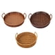 thumbnail image 3 of Bearachild Bandeja tejida hecha a mano, bandejas de almacenamiento, de pan, cesta de almacenamiento portátil para aperitivos, gran capacidad, Type3 NO3, 3 of 6