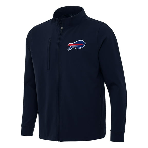 Men's Antigua  Navy Buffalo Bills Regard Full-Zip Jacket