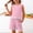 Pink, variant on LJEFF Girls 2PC Sleeveless Set with Pocket, Pleated Elastic Waist Crew Neck Scalloped Trim Summer Tank Top and Shorts Set Pink Size 6