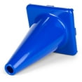 thumbnail image 2 of Hi-Visibility Flexible Vinyl Cone, Weighted, 12", Royal Blue, 2 of 6