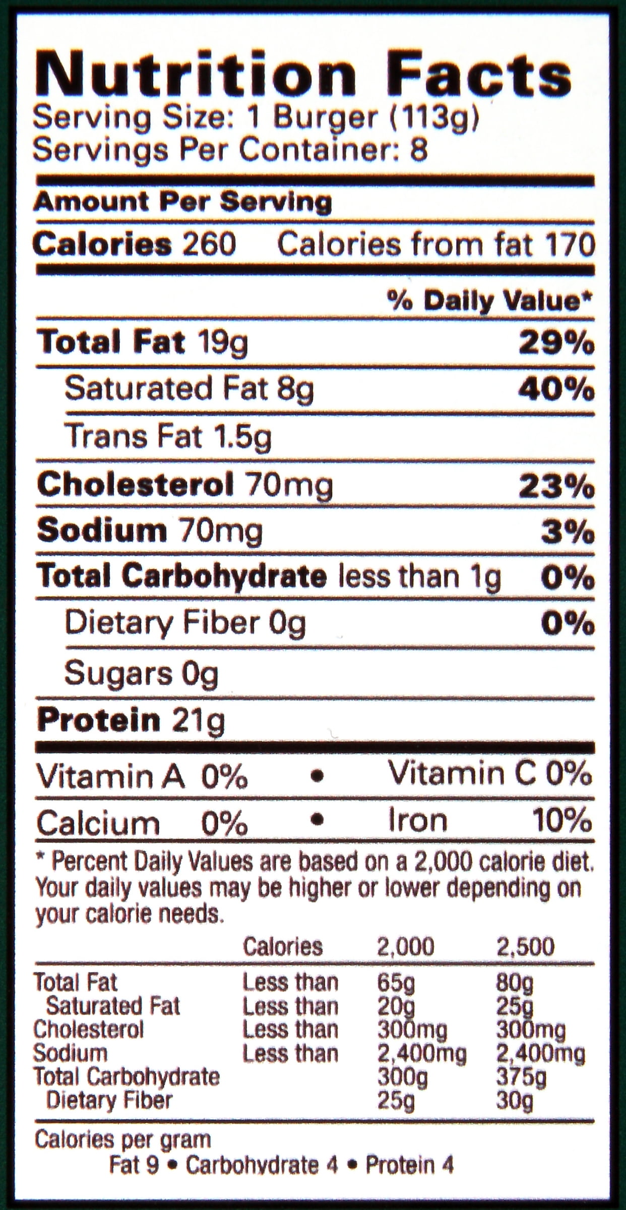 Bubba Turkey Burger Nutrition Facts Runners High Nutrition