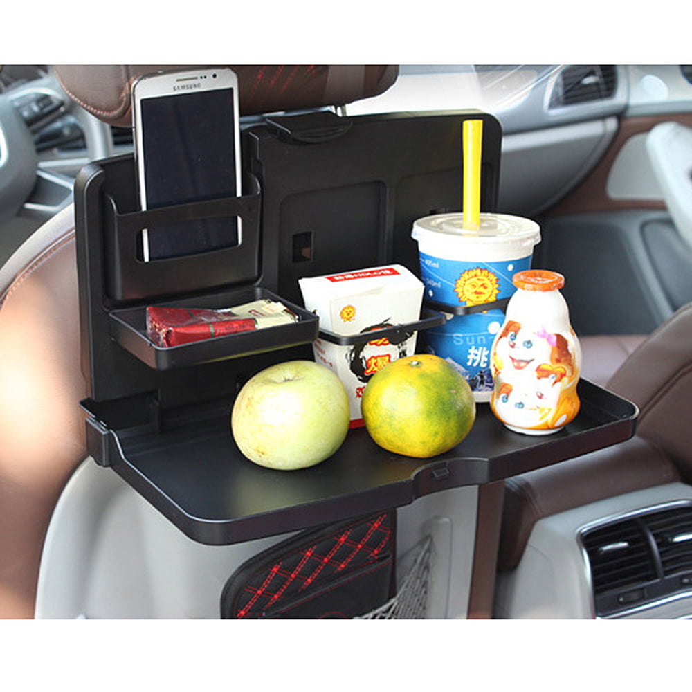 car seat organizer with tray