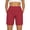 Red, variant on Womens High Waisted Linen Shorts Summer Casual Wide Leg Flowy Shorts with Pockets Summer Beach Vacation for Women White S