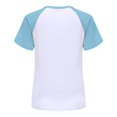 thumbnail image 4 of Kids Girl Summer Clothes Letter Short Sleeve Casual T-Shirt Tops + Shorts Pants Girls 2 Piece Outfits Set Outfits for Girls 8-9 Years Cute&nbsp;Girl&nbsp;Clothing, 4 of 5