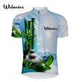 thumbnail image 3 of Maillot de ciclismo de manga corta para hombre, ropa de ciclismo, ropa de ciclismo, maillot para exteriores, ropa de bicicleta, maillot con cremallera, 3 of 5