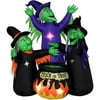 Gemmy Prelit Three Witches Inflatable
