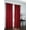 Burgundy, variant on Set of 2 Ramona Faux Silk Grommet Top Curtains, 84" Long, Lime Green