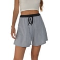 thumbnail image 1 of Pantalones de chándal para correr para mujer Pantalones cortos de yoga deportivos sueltos Bolsillos para correr Fitness Gimnasio Ejercitar pantalones cortos Sexy Dance Casual Loose, 1 of 2