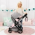thumbnail image 3 of Bayer Design - Poussette pour Poupées Xeo - Poussette pour Bébé avec Sac, Poignée Réglable et Réversible, Pliable - Poupées jusqu'à 18” - Gris Rose - 3 Ans et Plus - 17033AA, 3 of 7