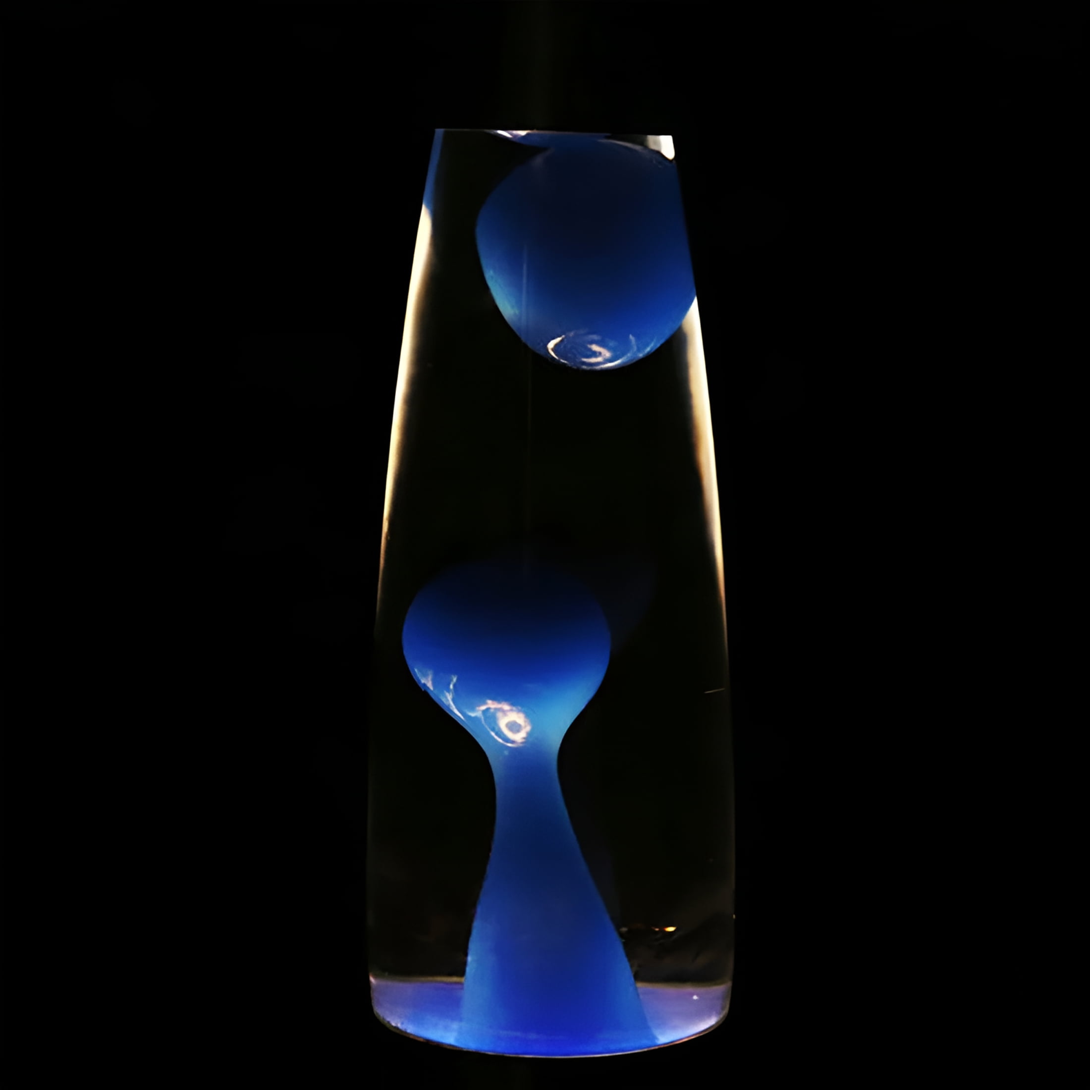 HIBIBUD 25W Jellyfish Led Bedside Volcano Lava Night Light for Home Bedroom (Blue)