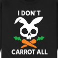 thumbnail image 3 of Instant Message - I Don't Carrot All - Men's Crew Neck Fleece Pullover, 3 of 6