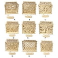 thumbnail image 3 of Wedding Card Box DIY Bridal Decoration Hollow Design Envelop Gift Card Boxes JM01376, 3 of 9