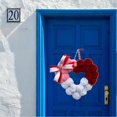 thumbnail image 4 of Love Valentine'S Day Fur Ball Garland Plush Love Decoration C, 4 of 5