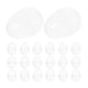 thumbnail image 3 of 20 Huevos de Pascua Transparentes para Rellenar, Decoraciones Interactivas Y Ligeras de Cáscara de Huevo para Cestas de Pascua Y ., 3 of 9