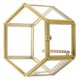 thumbnail image 4 of Caja de anillo geométrica hexagonal, regalo único de boda, decoración para fiestas, soporte de regalo de vidrio, caja de almacenamiento de joyas, 4 of 5