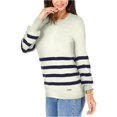 thumbnail image 2 of Michael Kors suéter de rayas para mujer, blanco, extra pequeño Michael Kors Pull-over, 2 of 2