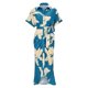 thumbnail image 3 of WILLBEST Vestidos Casuales para Mujer Cortos Vestido Camisero de Manga Corta con Cintura Alta y Estampado Floral de Verano para Mujer Extra Grande, 3 of 3