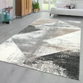 thumbnail image 6 of Modern Area Rug with Abstract Design in Grey Brown, 6 of 6