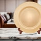thumbnail image 4 of Juego de 6 Bajo Platos VITTORI Venecia Redondo de Vidrio Color Ambar, 4 of 5