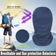 thumbnail image 3 of Máscara facial Achiou Summer Balaclava Ski Mask, protector UV, azul marino, 3 of 6
