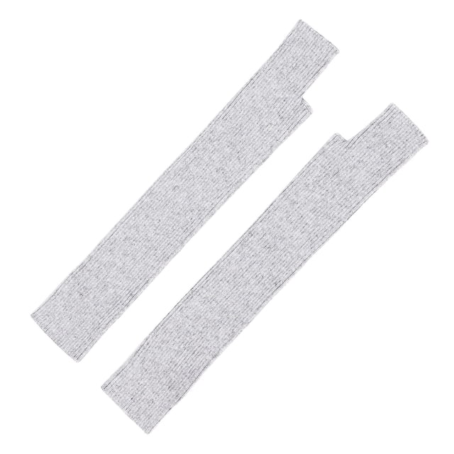 AWZXDE Gloves For Cold Weather Winter Knitted Long Arm Warmer Fingerless With Thumb Hole